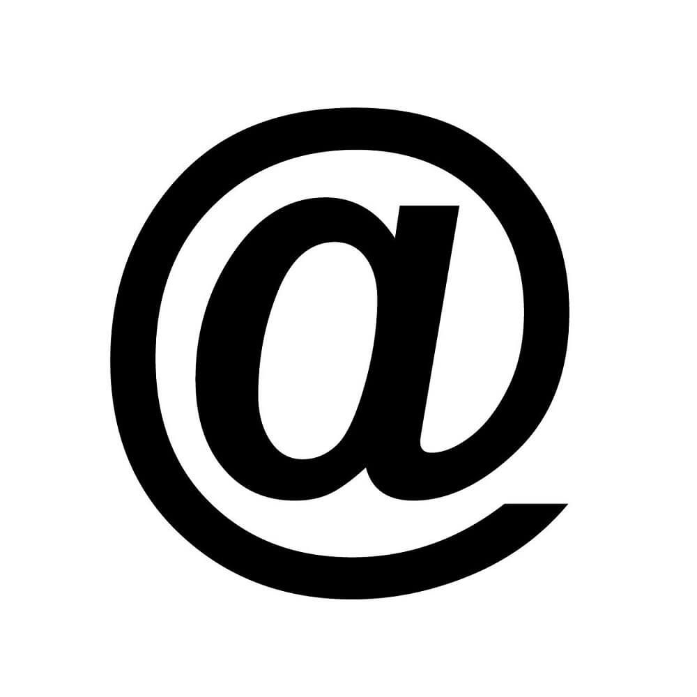 La chiocciola, simbolo della posta elettronica